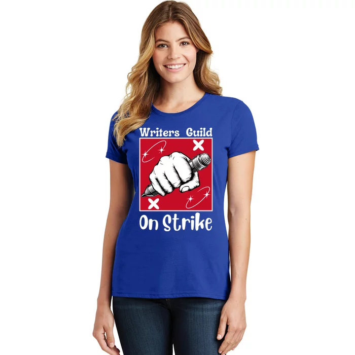 Writers Guild Of America On Strike Women's T-Shirt