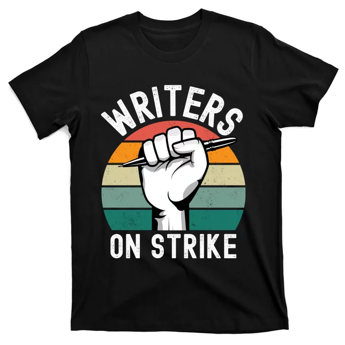 Writers Guild Of America On Strike T-Shirt