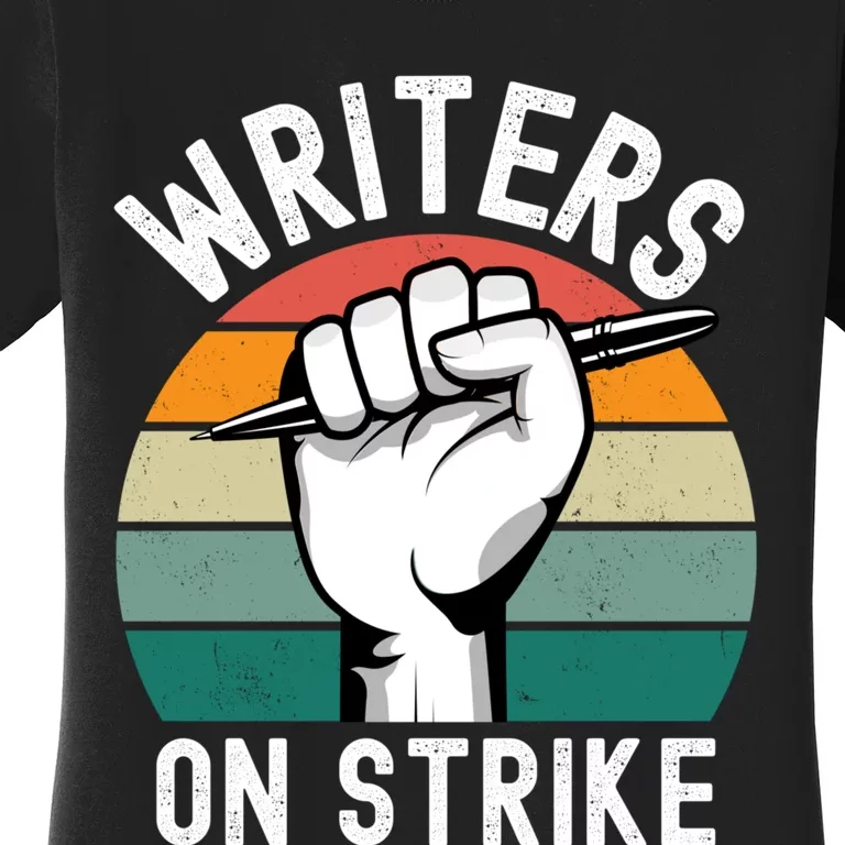 Writers Guild Of America On Strike Women's T-Shirt