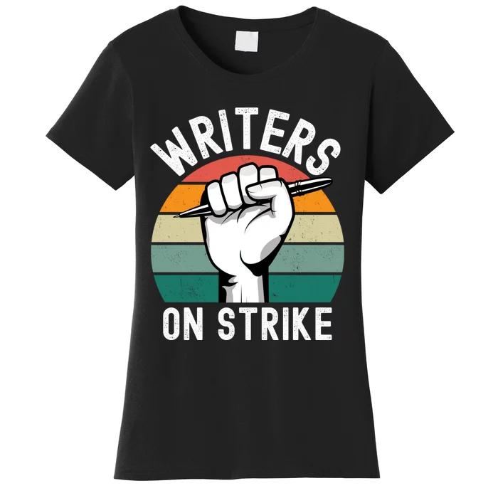 Writers Guild Of America On Strike Women's T-Shirt