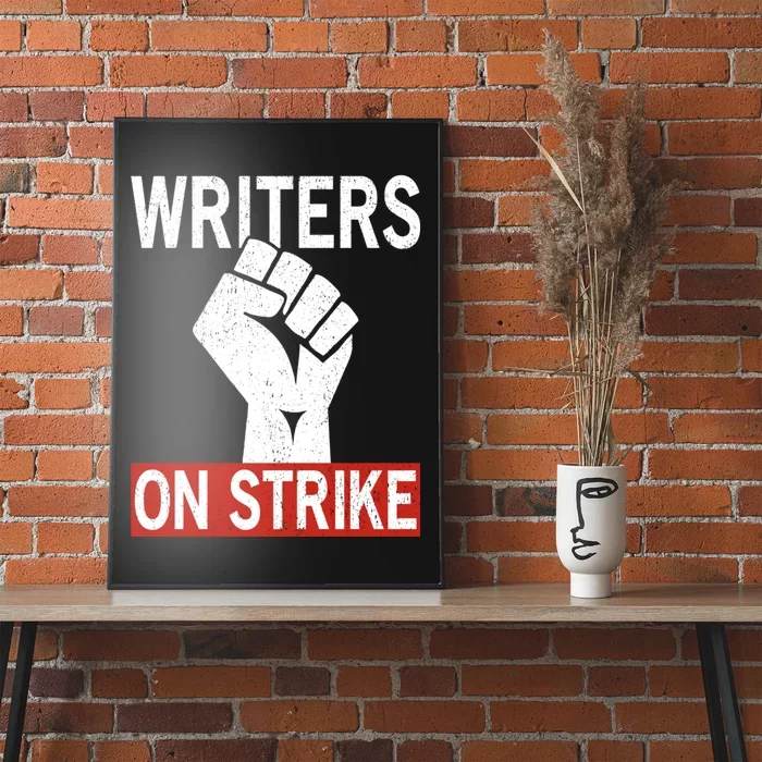 Writers Guild Of America On Strike Anti AI Chatbots WGA Poster