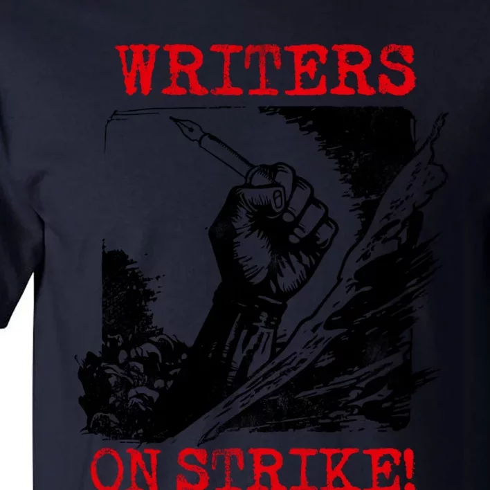 Writers Guild Of America On Strike Tall T-Shirt