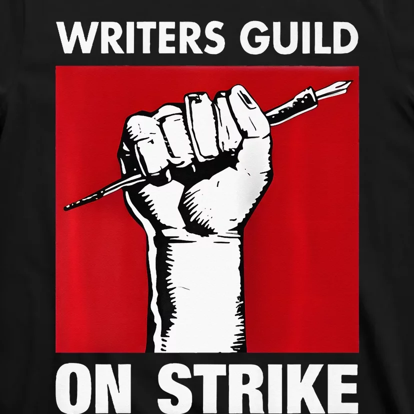 Writers Guild Of America On Strike Anti AI Chatbots WGA T-Shirt