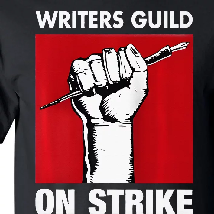 Writers Guild Of America On Strike Anti AI Chatbots WGA Tall T-Shirt