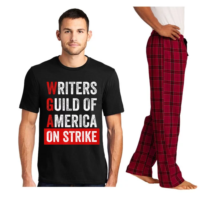 Writers Guild Of America On Strike WGA On Strike Anti Ai Pajama Set