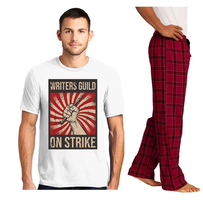 Writers Guild Of America On Strike Anti Ai Chatbots WGA Pajama Set