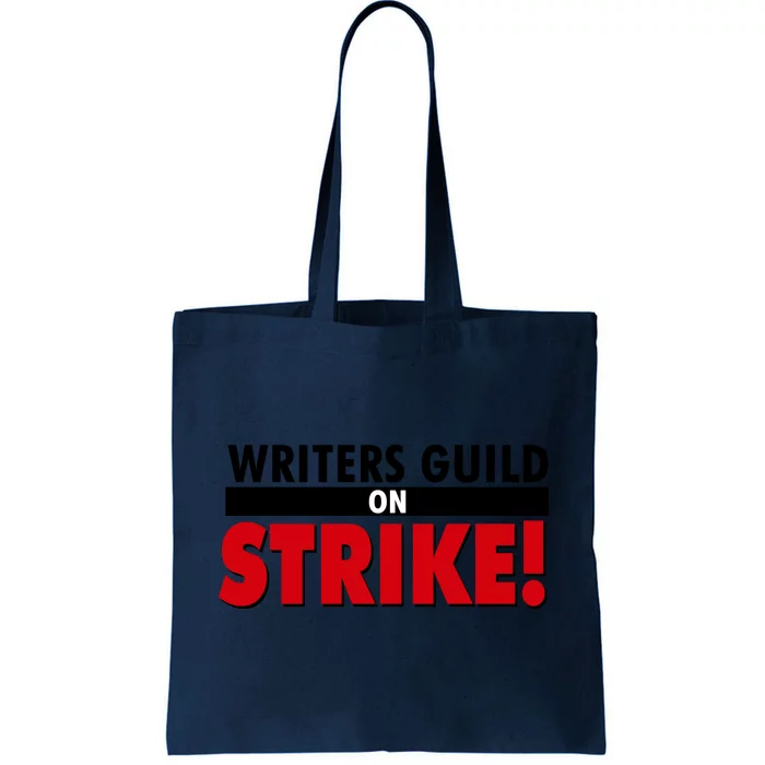 Writers Guild On Strike Tote Bag