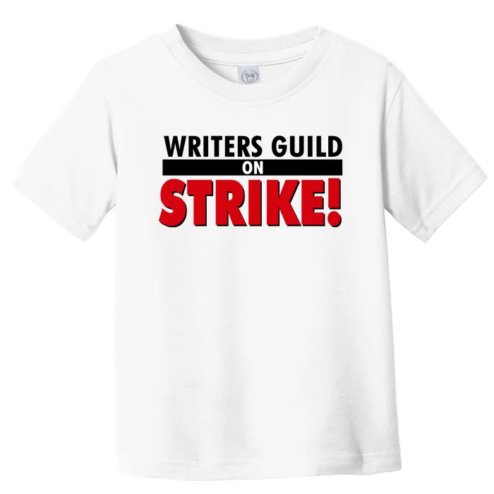 Writers Guild On Strike Toddler T-Shirt