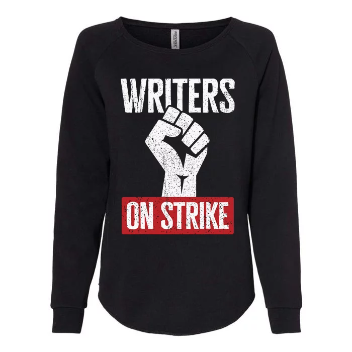 Writers Guild Of America On Strike Anti AI Chatbots WGA Womens California Wash Sweatshirt