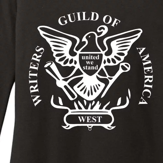 Writers Guild Of America Womens CVC Long Sleeve Shirt