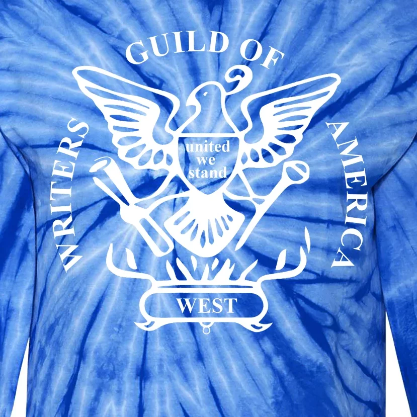 Writers Guild Of America Tie-Dye Long Sleeve Shirt