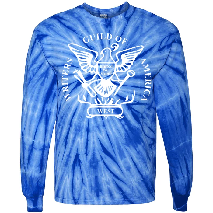 Writers Guild Of America Tie-Dye Long Sleeve Shirt