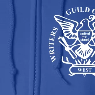 Writers Guild Of America Full Zip Hoodie