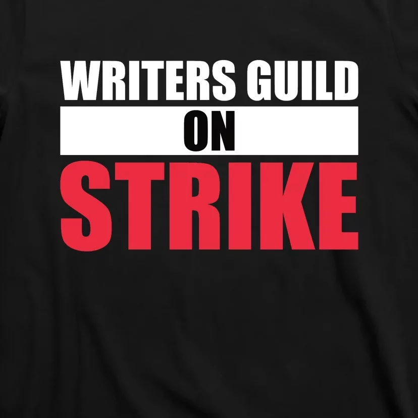 Writers Guild On Strike WGA Strike Anti AI T-Shirt