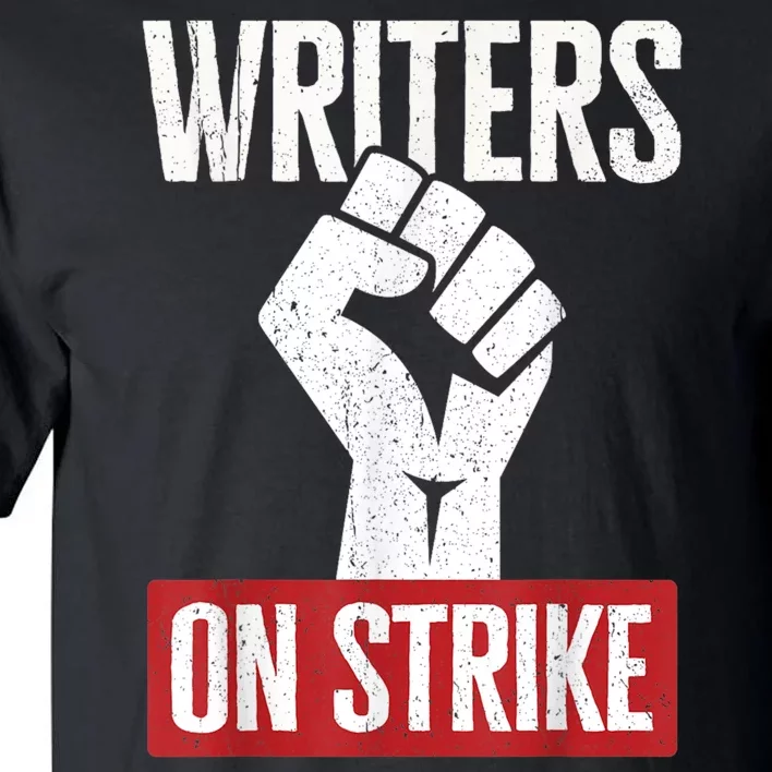 WGA Writers Guild Of America On Strike Tall T-Shirt