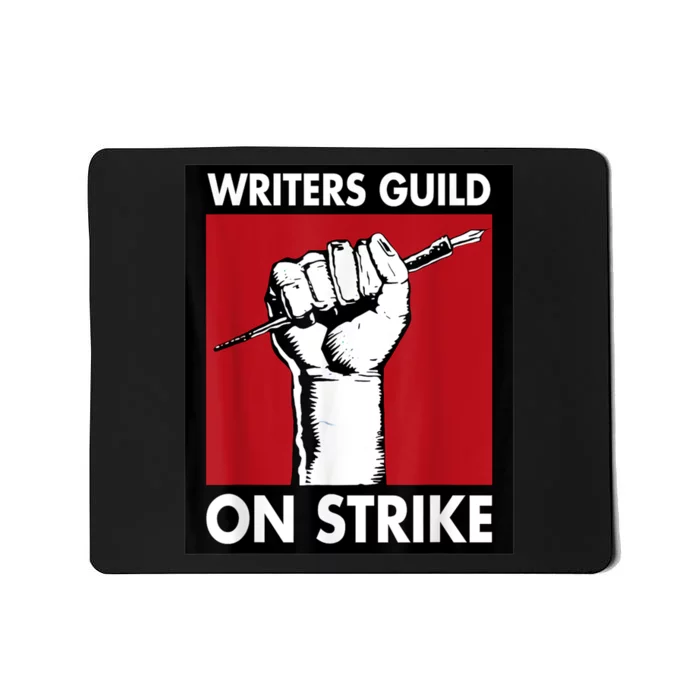 WGA Writers Guild Of America On Strike Mousepad