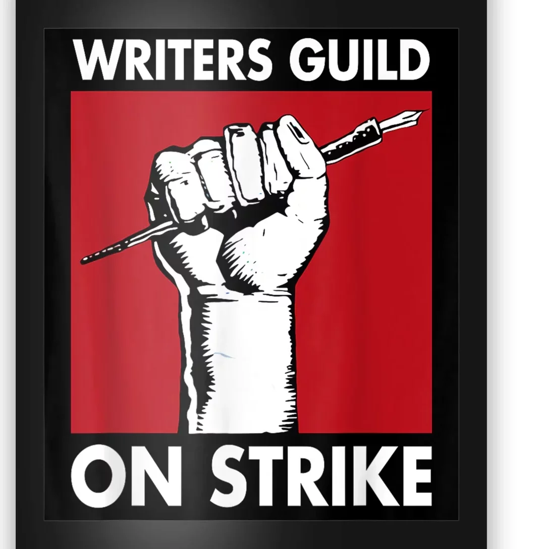 WGA Writers Guild Of America On Strike Poster