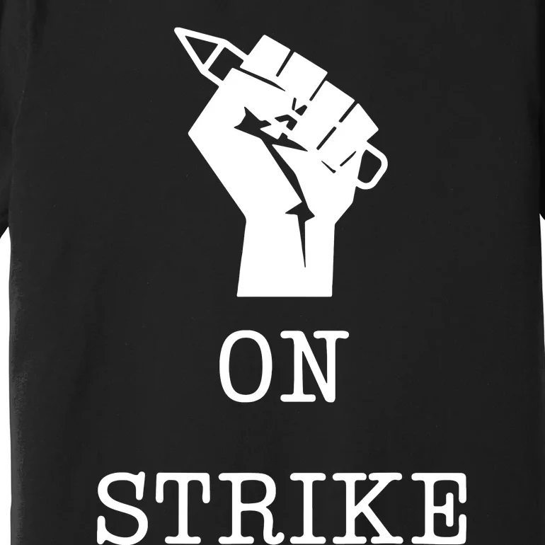 Writers Guild Of America Strike Spread Writing Stories WGA Premium T-Shirt