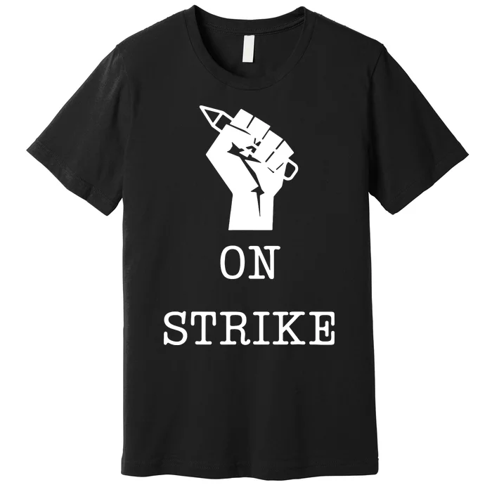 Writers Guild Of America Strike Spread Writing Stories WGA Premium T-Shirt