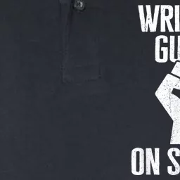 WGA Writers Guild Of America On Strike Softstyle Adult Sport Polo