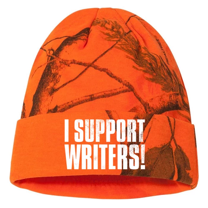 WGA Writers Guild Of America On Strike Kati - 12in Camo Beanie