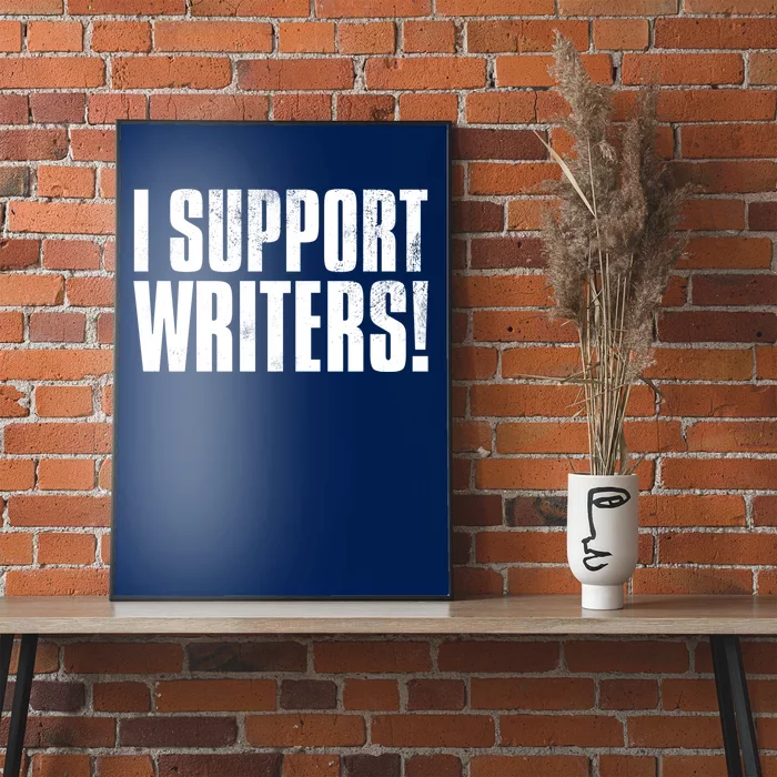 WGA Writers Guild Of America On Strike Poster