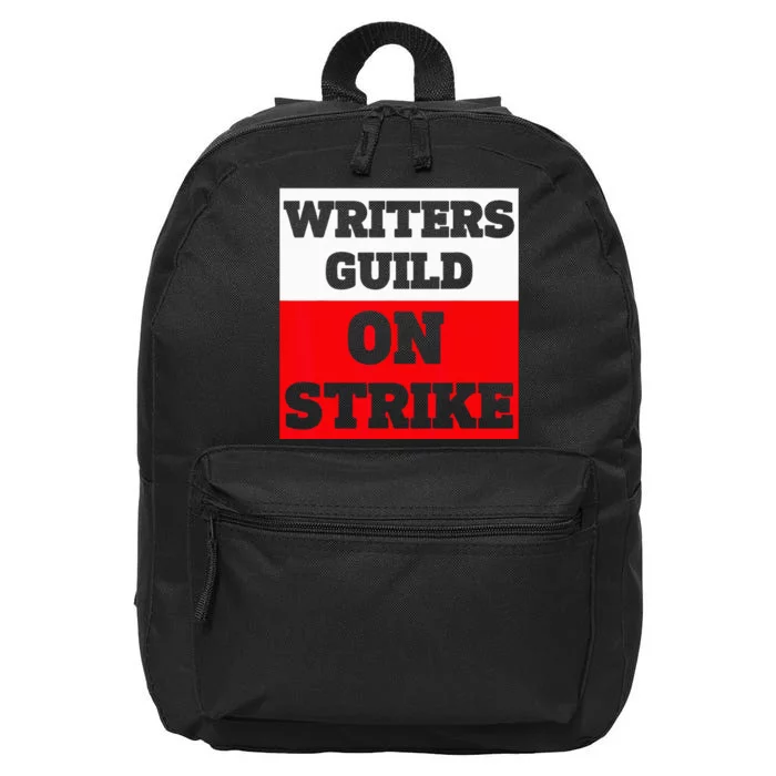 Writers Guild ON STRIKE 16 in Basic Backpack