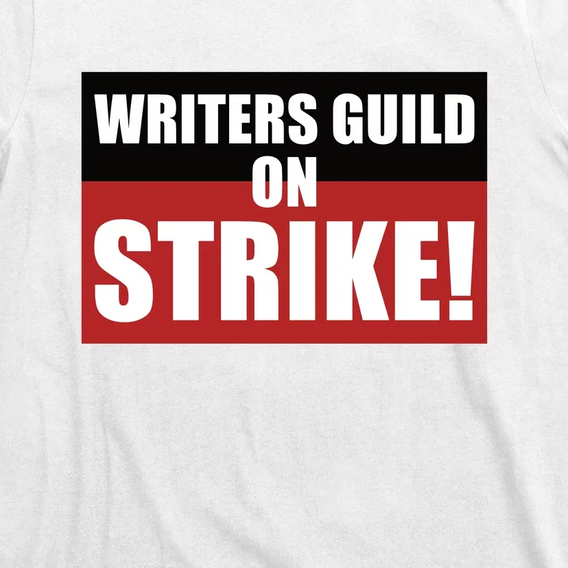 Writers Guild On Strike WGA Strike Anti AI T-Shirt