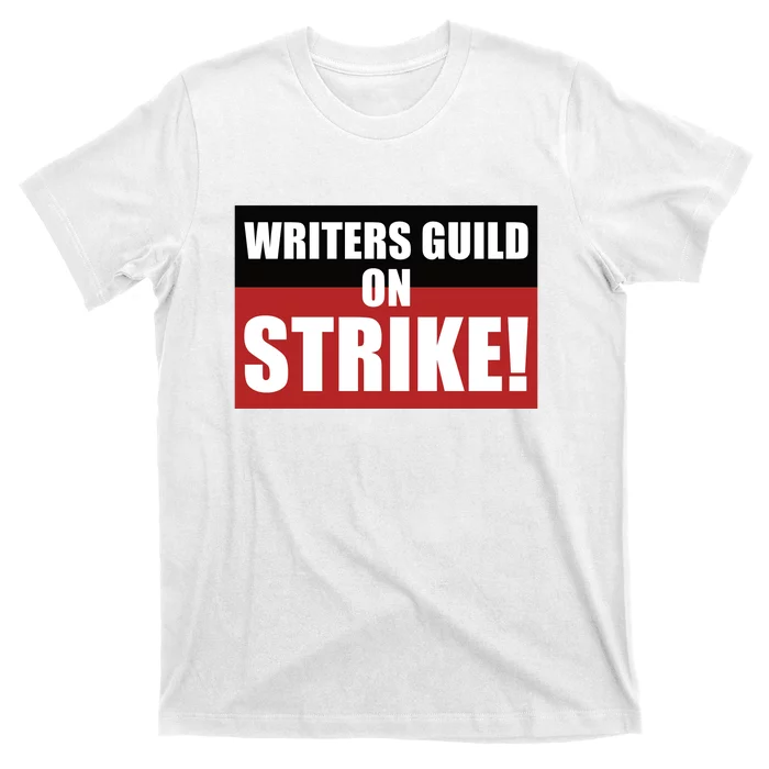 Writers Guild On Strike WGA Strike Anti AI T-Shirt