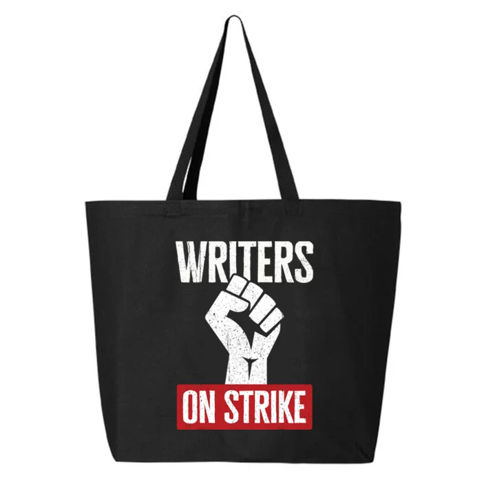 Writers Guild Of America On Strike Anti AI Chatbots WGA 25L Jumbo Tote