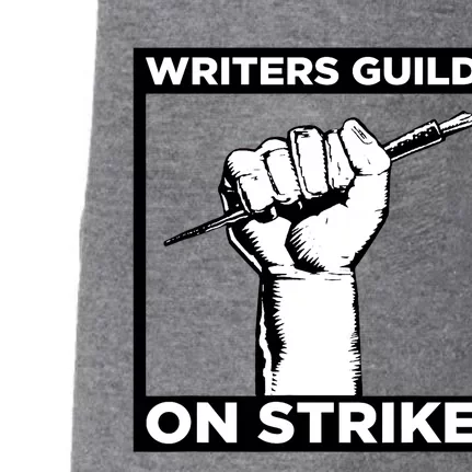 Writers Guild Of America On Strike Doggie 3-End Fleece Hoodie