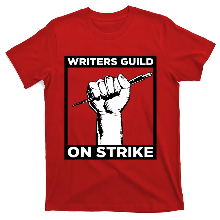 Writers Guild Of America On Strike T-Shirt