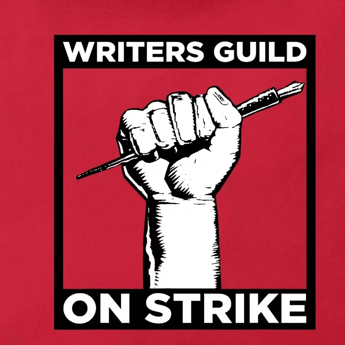 Writers Guild Of America On Strike Zip Tote Bag