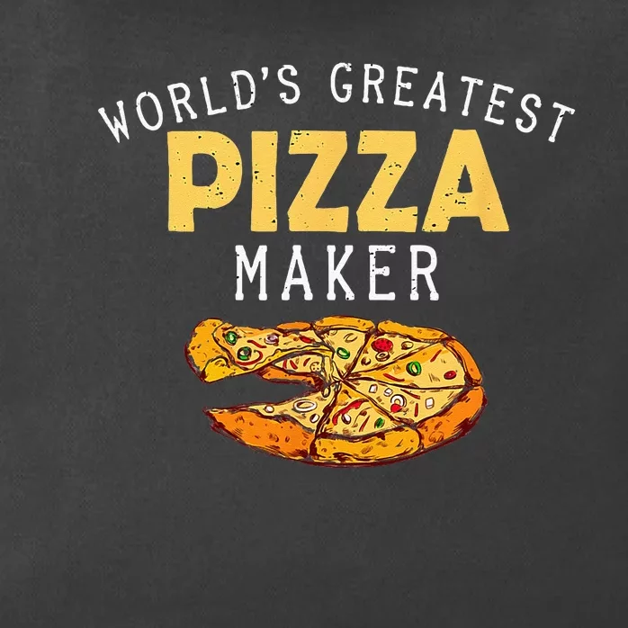 Worlds Greatest Pizza Maker Zip Tote Bag