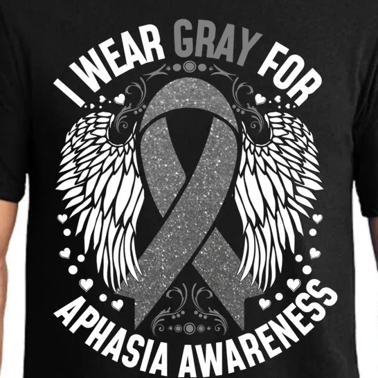 Wear Gray Phasia Awareness Month Gift Pajama Set