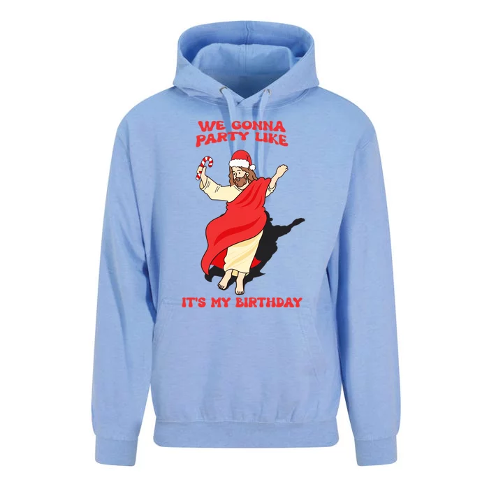 We Gonna Party Like ItS My Birthday Jesus Sweater Christmas Gift Unisex Surf Hoodie