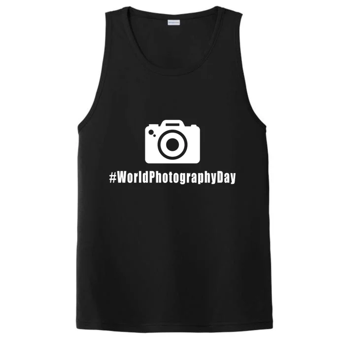 #Worldphotographyday Gift Photographer Gift Performance Tank