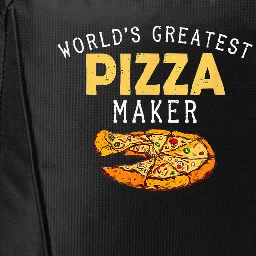 Worlds Greatest Pizza Maker City Backpack