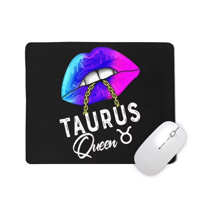 Wo Graduated Purple Blue Taurus Queen May April Zodiac Mousepad