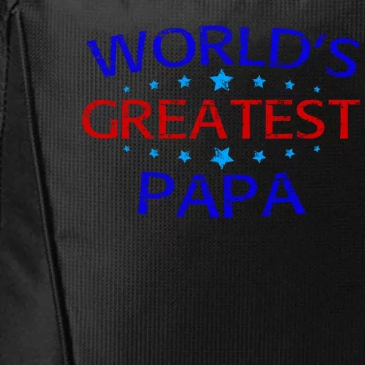 World's Greatest Papa City Backpack