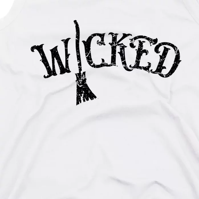 Wicked Graphic Quote Halloween Witchcraft Wiccan Tank Top