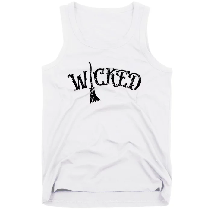 Wicked Graphic Quote Halloween Witchcraft Wiccan Tank Top