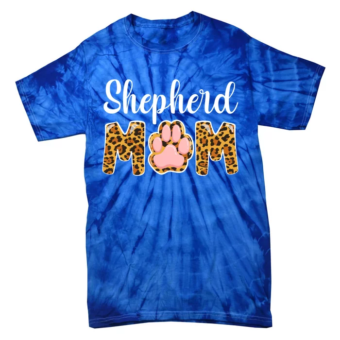 Wo Ger Shepherd Mom Mama For Dog Lover Mothers Day Gift Tie-Dye T-Shirt