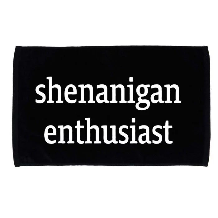 Women's Graphic Shenanigan Enthusiast Microfiber Hand Towel