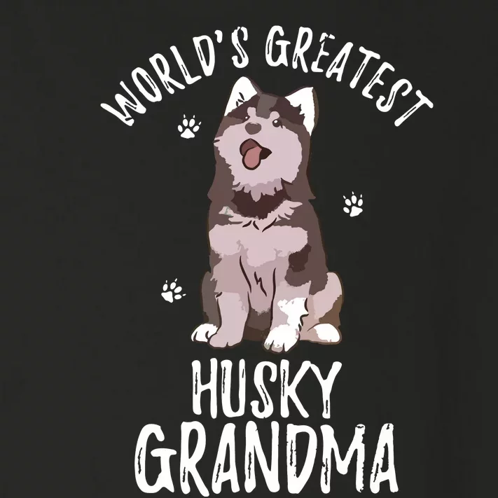 Worlds Greatest Siberian Husky Grandma Funny Dog Pet Lover Toddler Long Sleeve Shirt