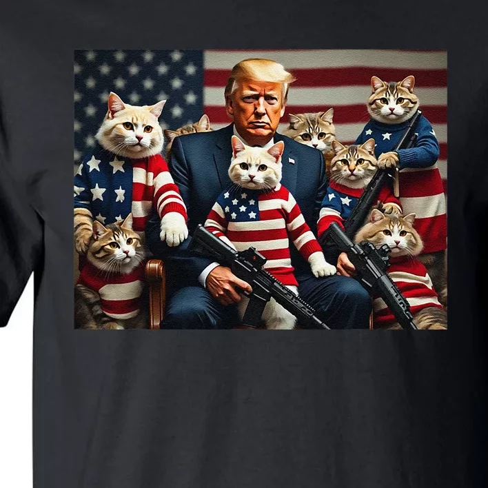 We’Re Gonna Save The Cats Funny Trump Vote 2024 America Gift Tall T-Shirt