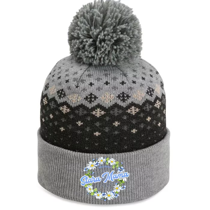 World's Greatest Stara Mama Gift The Baniff Cuffed Pom Beanie