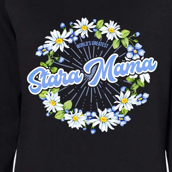 World's Greatest Stara Mama Gift Womens California Wash Sweatshirt