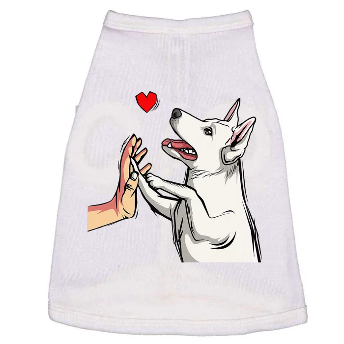 White German Shepherd Love Dog Mom Doggie Tank