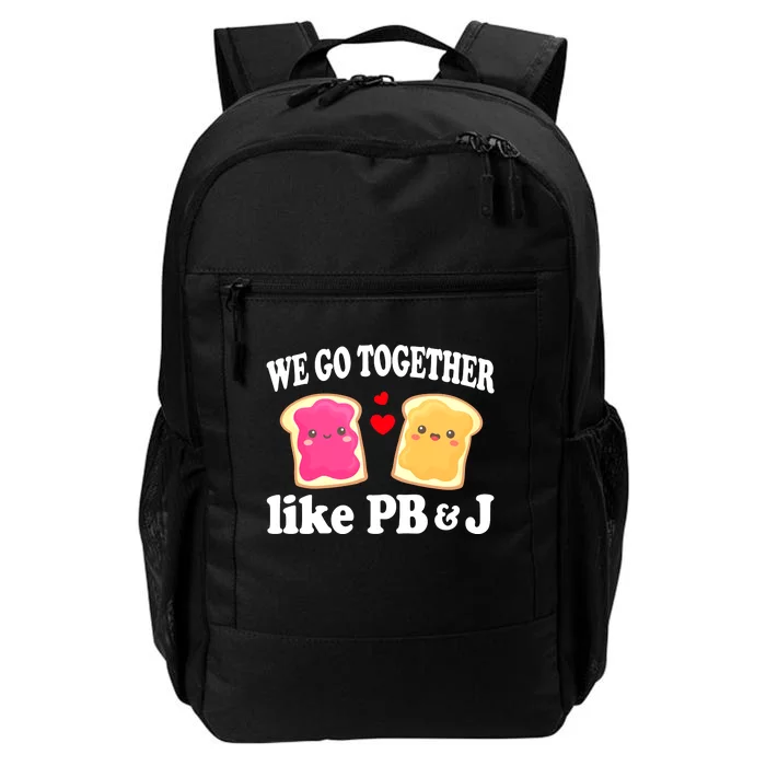 We Go Together Like PB & J - Peanut Butter and Jelly Daily Commute Backpack